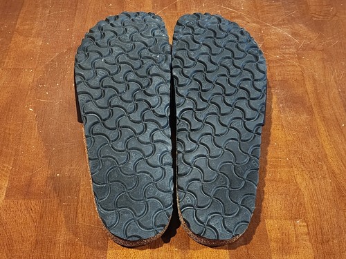 Birkenstock Madrid Women's Size 8 US 39 EU Black Birko-Flor Sandals Narrow - Picture 6 of 7