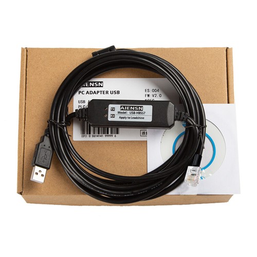 USB-HBS57 for Leadshine HBS57 Series Servo Driver Debugging Data Cable 3m 6-pin - Picture 2 of 10
