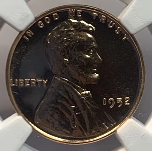 1952 1c Lincoln Wheat Cent Penny Proof NGC PF67RD **XHKHX0032