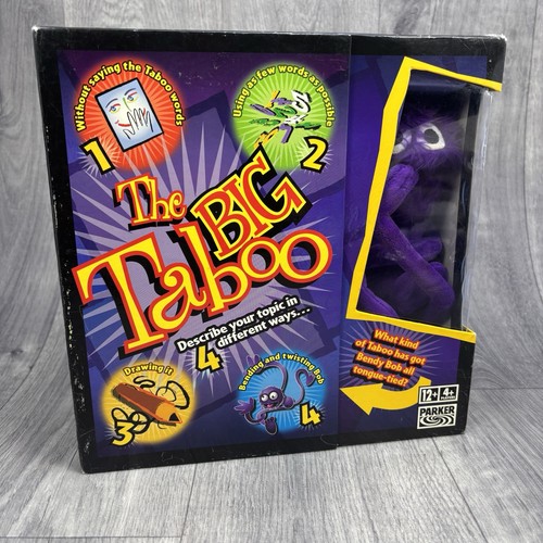 The Big Taboo Board Game 100% Complete with Bendy Bob Parker 2006 Parker Games - Picture 7 of 17