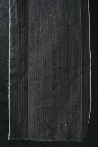 Japanese Fabric Cotton Vintage Kimono Antique Indigo Blue SHIMA 56.3"/KIK58/115 - Picture 8 of 10