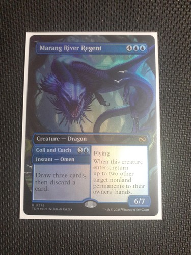 Marang River Regent Borderless Foil Tarkir Dragonstorm  - Picture 1 of 2