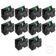 10pcs ZB2-BE101C NO/ZB2-BE102C NC Contact Block Momentary Push Button Switch