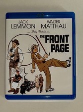 BLU-RAY - THE FRONT PAGE - 1974 - Jack Lemmon/Walter Matthau - Kino