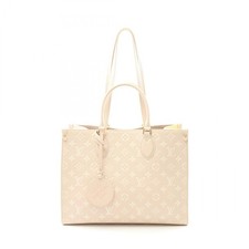 LOUIS VUITTON On the Go MM Shoulder Handbag M46128 Monogram empreinte Pink used