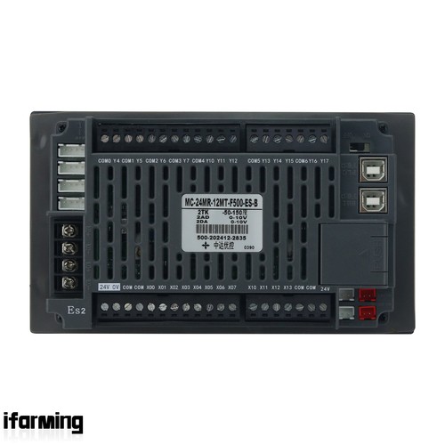 MC-24MR-12MT-500-ES-B 5.0" Todo en 1 PLC HMI Pantalla Táctil Ajuste Delta ES2 I - Imagen 3 de 7