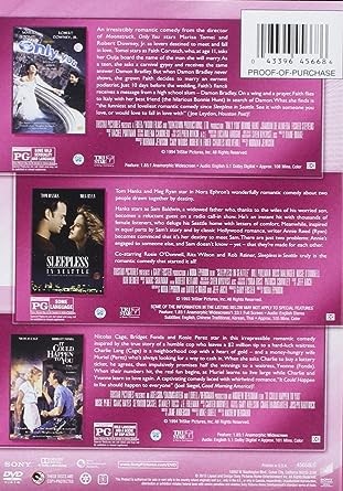 New Rom Com 3 Pack: Sleepless in Seattle / Only You + 1 (Multi Feature) (DVD) - Picture 2 of 2