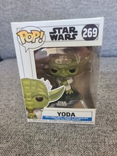 Funko Pop! Star Wars - Yoda #269 Bobble Head Vinyl Figure New In Box Collectible