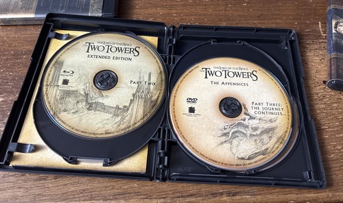 Lord Of The Rings Trilogy Extended Edition Blu-ray Fellowship Two Towers Return - Picture 8 of 13