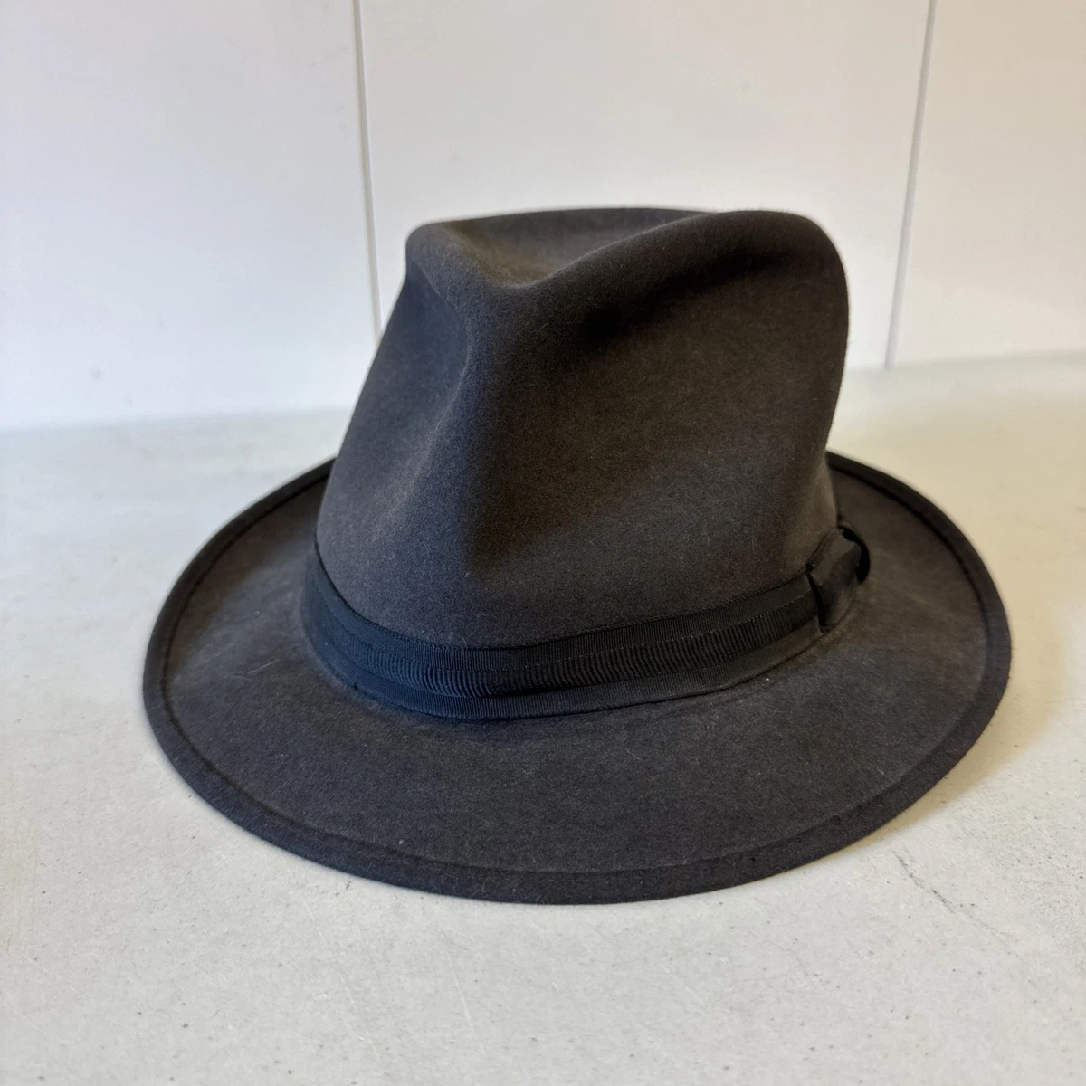 Fedora/Trilby Vintage Hats for Men 7 1/4 Size for sale | eBay