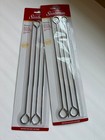 SKEWERS by Sunbeam Set of 2 for Grilling & Broiling Dishwasher Safe 8Pcs #61206