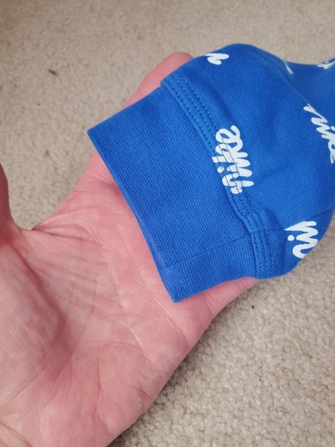 2 Youth Small All Over Print NIKE Pullover Hoodie White On Blue & Green On Black - Bild 7 von 17