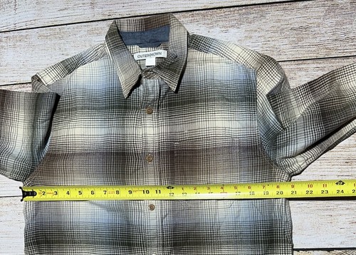OUTERKNOWN Hemd Herren Medium Decke Flanell kariert Outdoor Bio Baumwolle *DEFEKT* - Bild 2 von 7