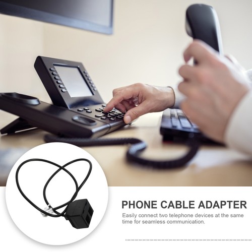 Rallonge Téléphone Câble Adaptateur pour Téléphones Répartiteur de Fil - Photo 12/12
