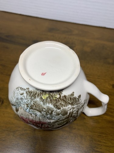 Johnson Brothers Friendly Village Creamer Pitcher The Old Mill Made In England - Picture 7 of 9