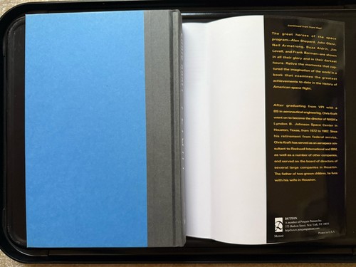 Chris Kraft SIGNED 1ST PRINTING Flight: My Life in Mission Control NASA HCDJ - Picture 7 of 12