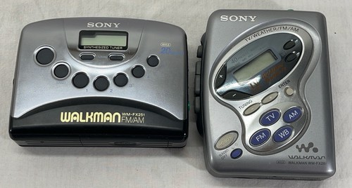 Sony Walkman Radio Cassette Player WM-FX281 & WM-FX251 - For Parts Lot READ