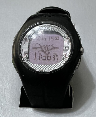 Polar F6 Fitness Watch - Black - Heart Rate Monitor with Chest Strap and Manual - Picture 2 of 7