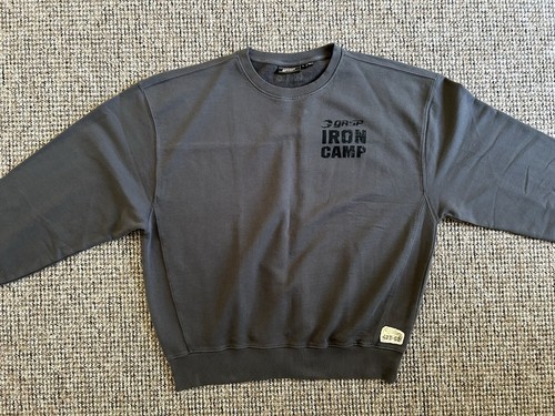 Gasp Iron Camp Sweater. New. Grey. Size Large.