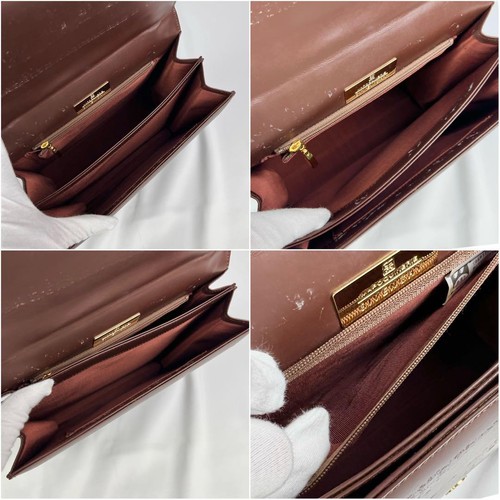 GIVENCHY 4G logo big logo formal bag brown vintage old - Picture 9 of 10