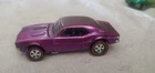 redline hot wheels rlc custom camaro restored rlc in purple
