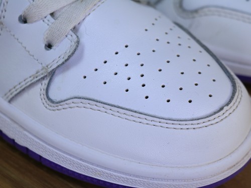 Nike Air Jordan 1 Retro Alto Blanco Zapato de Baloncesto Zapatilla CD0461-151 Juvenil Talla 5 - Imagen 17 de 24