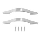 2pcs Cabinet Handles Wardrobe Pulls Furniture Pulls Wooden Case Pull Handles