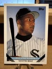 1993 Topps Baseball MLB Bo Jackson Chicago White Sox Card #400