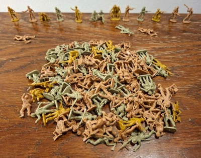 Esci Set 200 World War Two British Soldiers- 107 Total 1 Damaged See Photos - Image 1 of 4