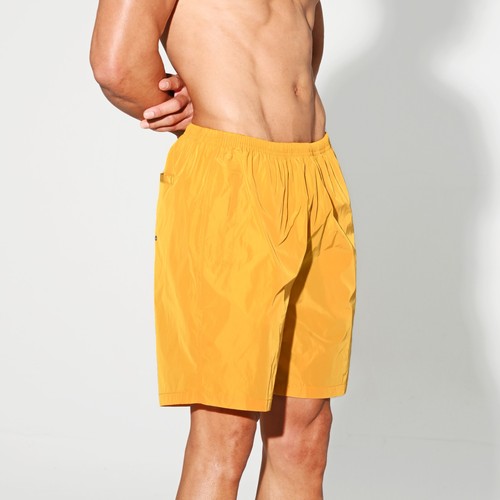 Pantalones cortos de playa deportivos de secado rápido con cordón para hombre con borde estrecho B4572 - Imagen 8 de 30