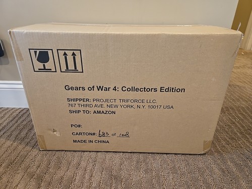 NUOVO Gears of War 4 Edizione Limitata da Collezione Xbox - JD Fenix COG Statua Bici - Foto 2 di 2