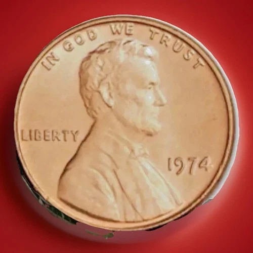 1974-P US Lincoln Memorial Cent Gem RED BU From Original Roll FAST SHIPPING