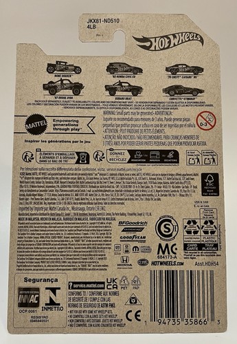 Hot Wheels - 2026 Hot Wheels 58th Anniversary Blue & Gold - BONE SHAKER - Bild 7 von 7