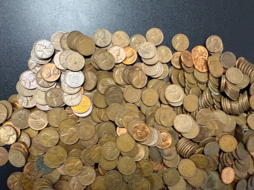 Centavo Lincoln Wheat 5 libras 1 centavo centavo sin buscar - fechas mixtas y mentas - Imagen 6 de 7