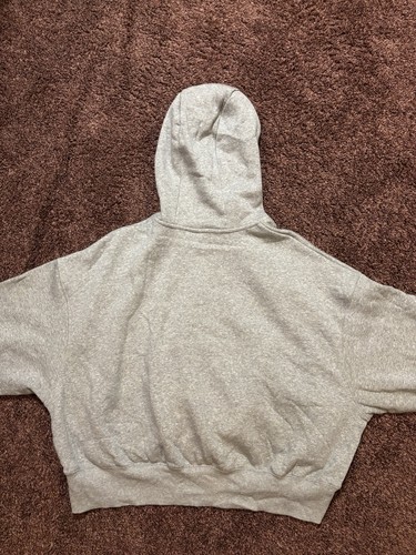 Nike Over-Oversized Phoenix Fleece Womens M Gray Cotton Poly Blend DQ5858-063 - Picture 12 of 19
