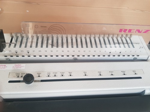 renz eco s wire binder in good condition  - Bild 13 von 14
