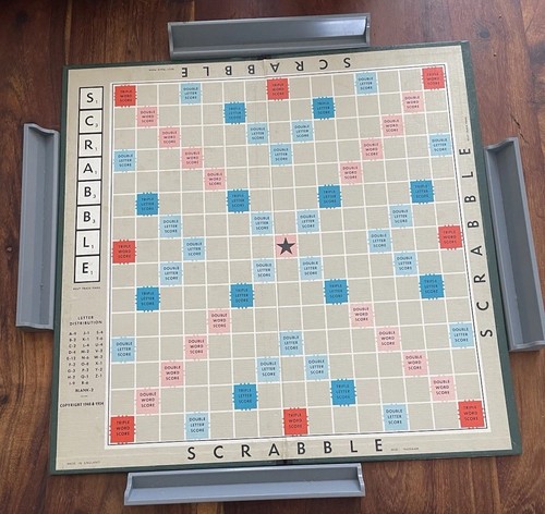 Vintage Scrabble Board Game by Spears 1955 complete - Picture 5 of 20