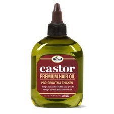 Difeel Castor Pro Growth Hair Oil 7.1 Fl Oz Vitamin Rich For Stronger Hair