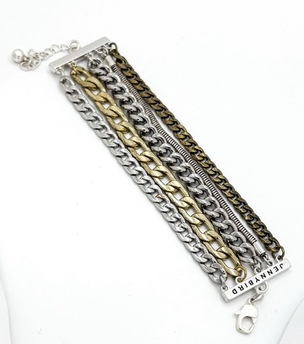 Jenny Bird Austin Cuff Multi Chain Bracelet - Picture 3 of 3