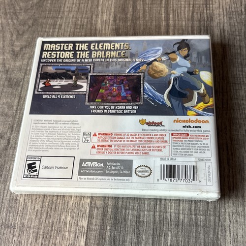 Nintendo 3DS The Legend of Korra: A New Era Begins Video Game - Brand New Sealed - Picture 5 of 8