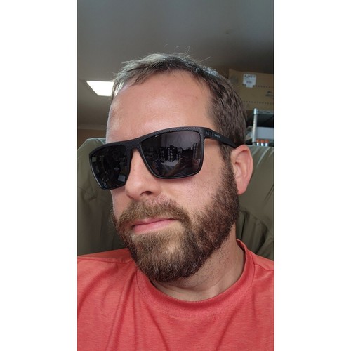 Polarisierte Sonnenbrille für Herren leichtes TR90 Gestell UV400 Schutz eckig Sonne - Bild 3 von 12