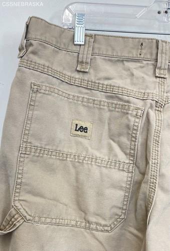 Lee Beige Men’s Shorts 2195214 - Size 36 - Picture 4 of 6