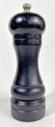 Trudeau pepper mill, black wood wooden 6.5" 16 cm grinder