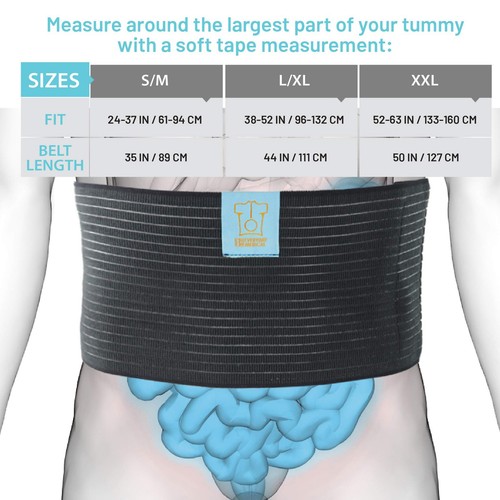 Post Surgery Abdominal Binder for Men and Women - Medical Grade Stomach Compr... - Picture 6 of 8