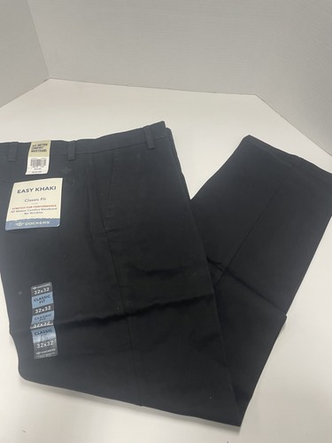 DOCKERS EASY KHAKI CLASSIC FIT 32 X 32 STRETCH BLACK - Picture 2 of 5