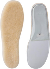 Sheepskin Insoles Mens Premium Thick Wool Fleece Inserts Cozy Warm Fluffy Size 1