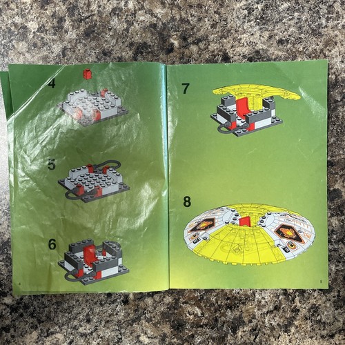 Lego 6999 Space U.F.O. Diskus Cyber Saucer 6900 Nur Anleitung - Bild 3 von 5