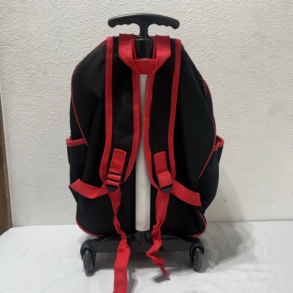 Mochila con ruedas del club de fútbol del FC Barcelona para niños o adultos Foto 3 de 4