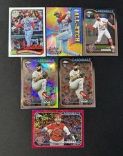 St Louis Cardinals 26 Card Lot - Walker, Fermin, Rom, Contreras, Nootbar, Yepez