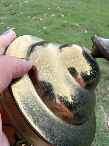 Schmid Bros. Messing & Glas Spieluhr Bonbonglas Trommel "Löffel voller Zucker" - Bild 10 von 11